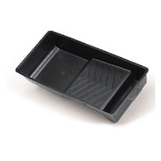 GORDON BRUSH Plastic Mini Paint Tray, 1/4 qt, 4" W, 12 PK R35014